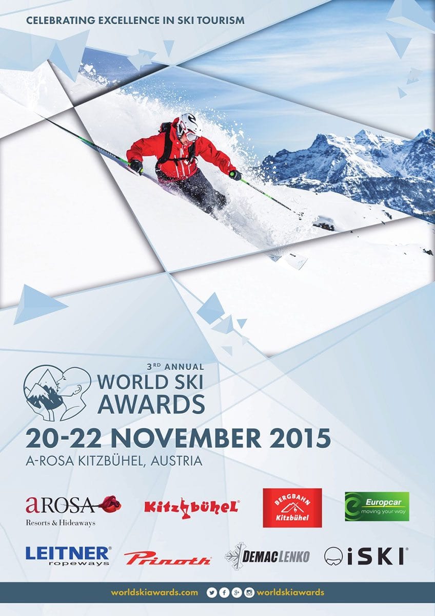 Affiche de l'événement des World Ski Awards