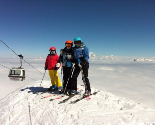 Anfänger Skiurlaub Courchevel