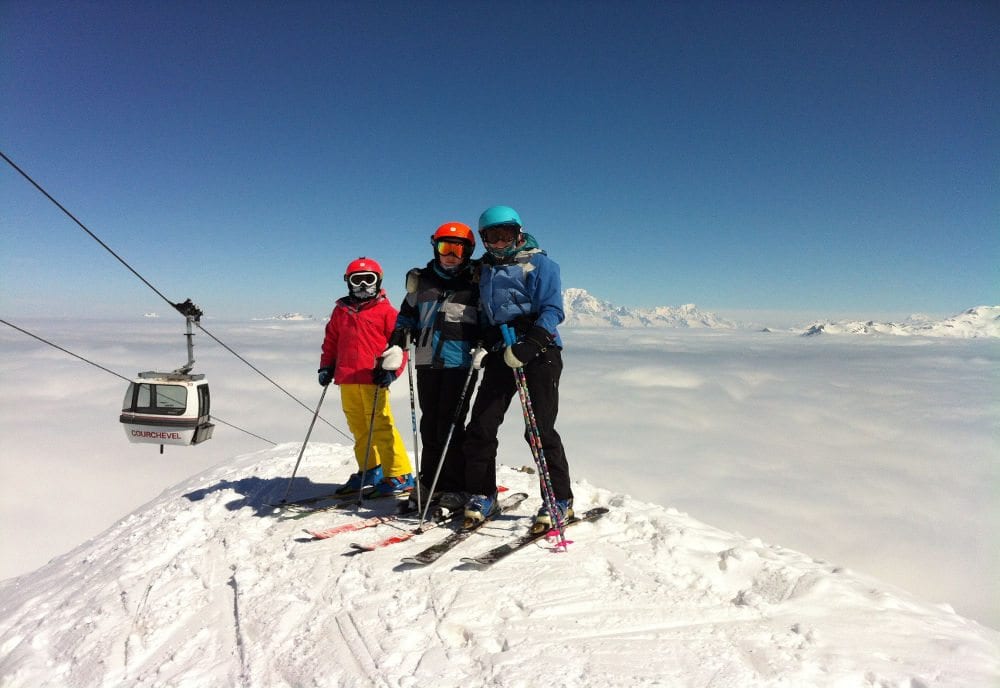The Best Family Ski Resorts in France for Magical Winter Memories 2 Courchevel Family Skiing