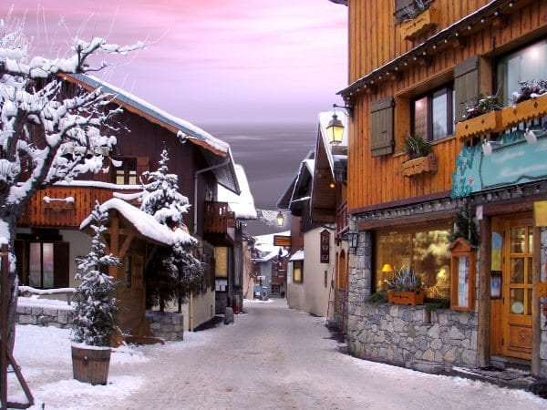 Best ski village Courchevel Le Praz