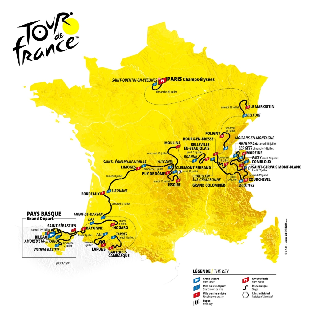TdF-route 2023