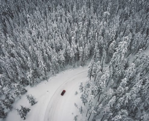 Tips om in de winter naar de Alpen te rijden