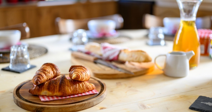 Chalet Yéti 4 close up breakfast