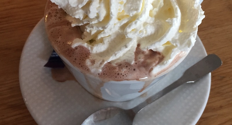 Hot chocolate Bouc Blanc La Tania