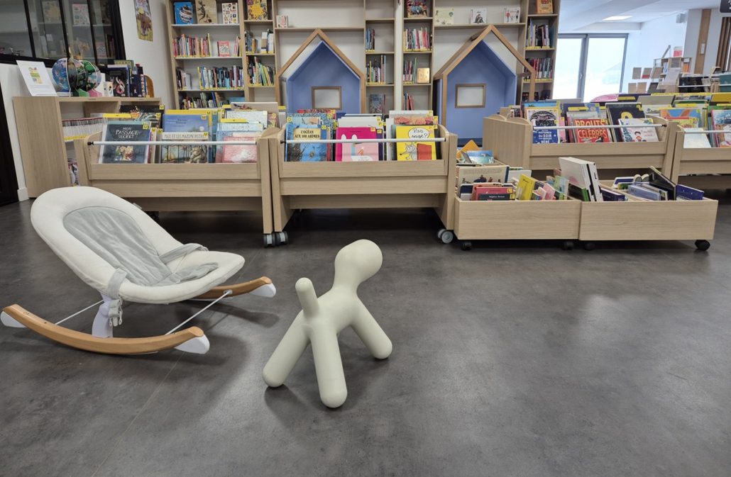 The Best Family Ski Resorts in France for Magical Winter Memories 4 family friendly library in Courchevel Le Praz